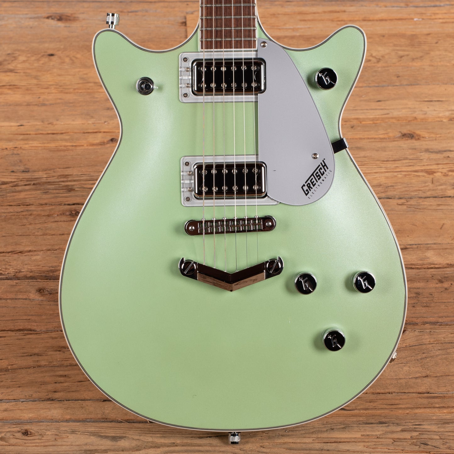 Gretsch G5222 Electromatic Double Jet BT V-Stoptail Broadway Jade 2019 Electric Guitars