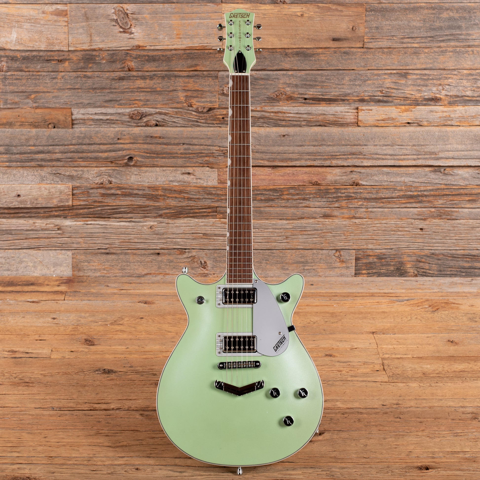 Gretsch G5222 Electromatic Double Jet BT V-Stoptail Broadway Jade 2019 Electric Guitars