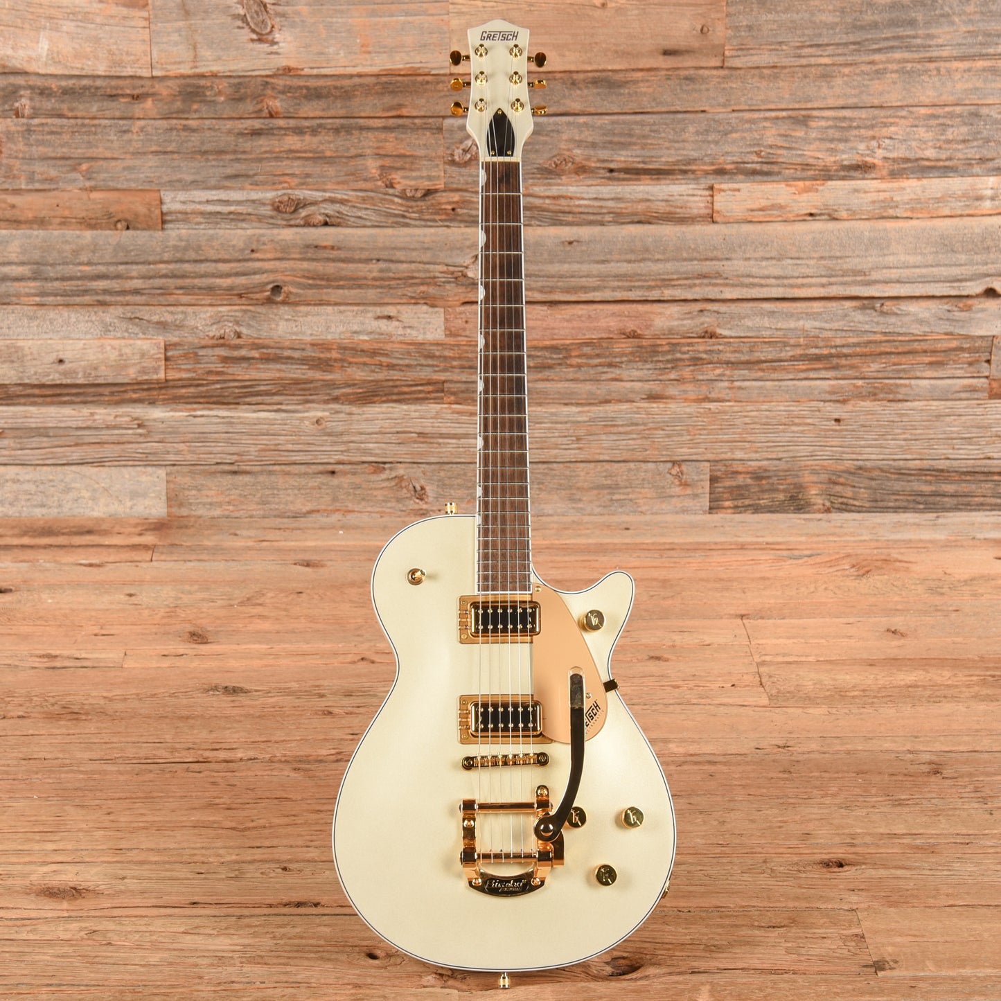Gretsch G5237TG Electromatic Jet Champaign White 2024 Electric Guitars