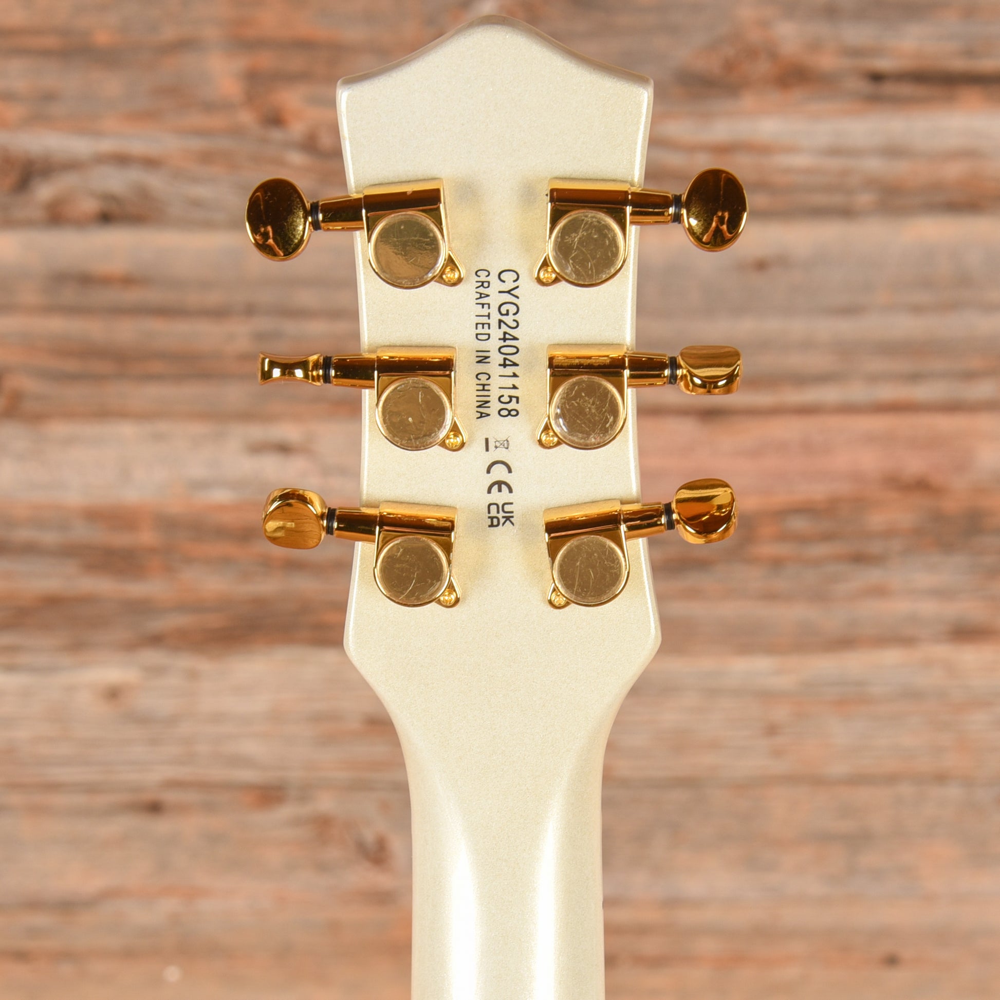 Gretsch G5237TG Electromatic Jet Champaign White 2024 Electric Guitars