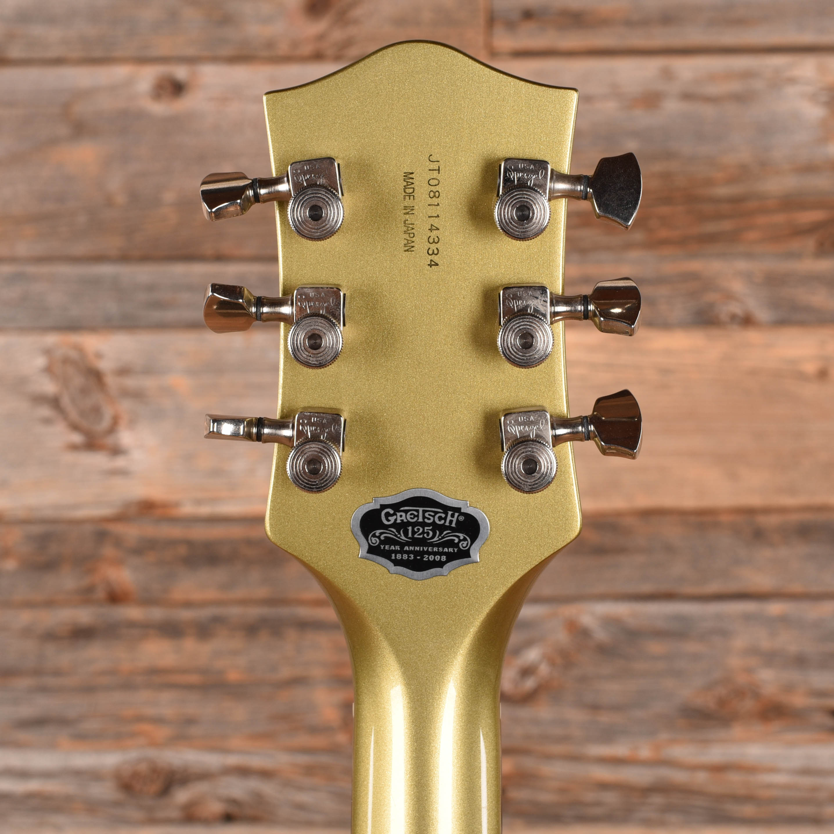Gretsch G6118T-125 125th Anniversary Jaguar Tan 2008 Electric Guitars