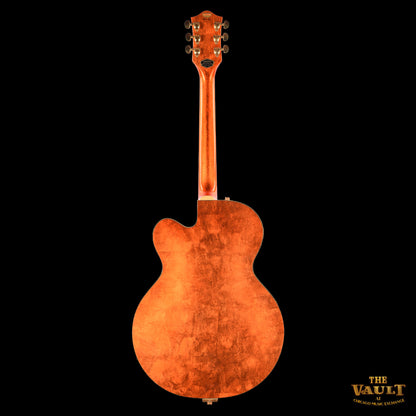 Gretsch G6120-125th 1/25 Gold Leaf Trans Orange 2008 Electric Guitars