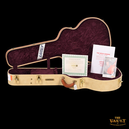 Gretsch G6120-DSW Masterbuilt Stern Chet Relic Art 1of 36 Orange w/ Pinstripe 2008 Electric Guitars