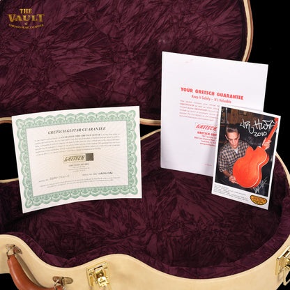 Gretsch G6120-DSW Masterbuilt Stern Chet Relic Art 1of 36 Orange w/ Pinstripe 2008 Electric Guitars