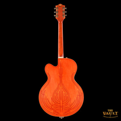 Gretsch G6120-DSW Masterbuilt Stern Chet Relic Art 1of 36 Orange w/ Pinstripe 2008 Electric Guitars