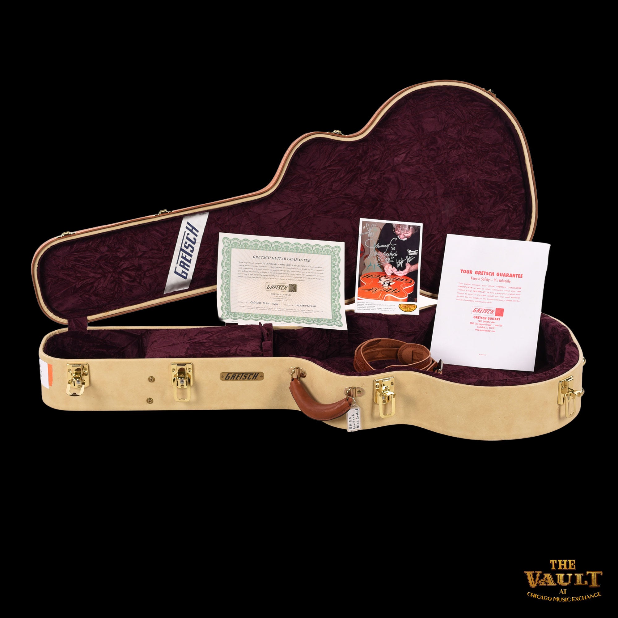 Gretsch G6120-DSW Relic Masterbuilt Stern #325 1 of 36 Orange 2008 Electric Guitars