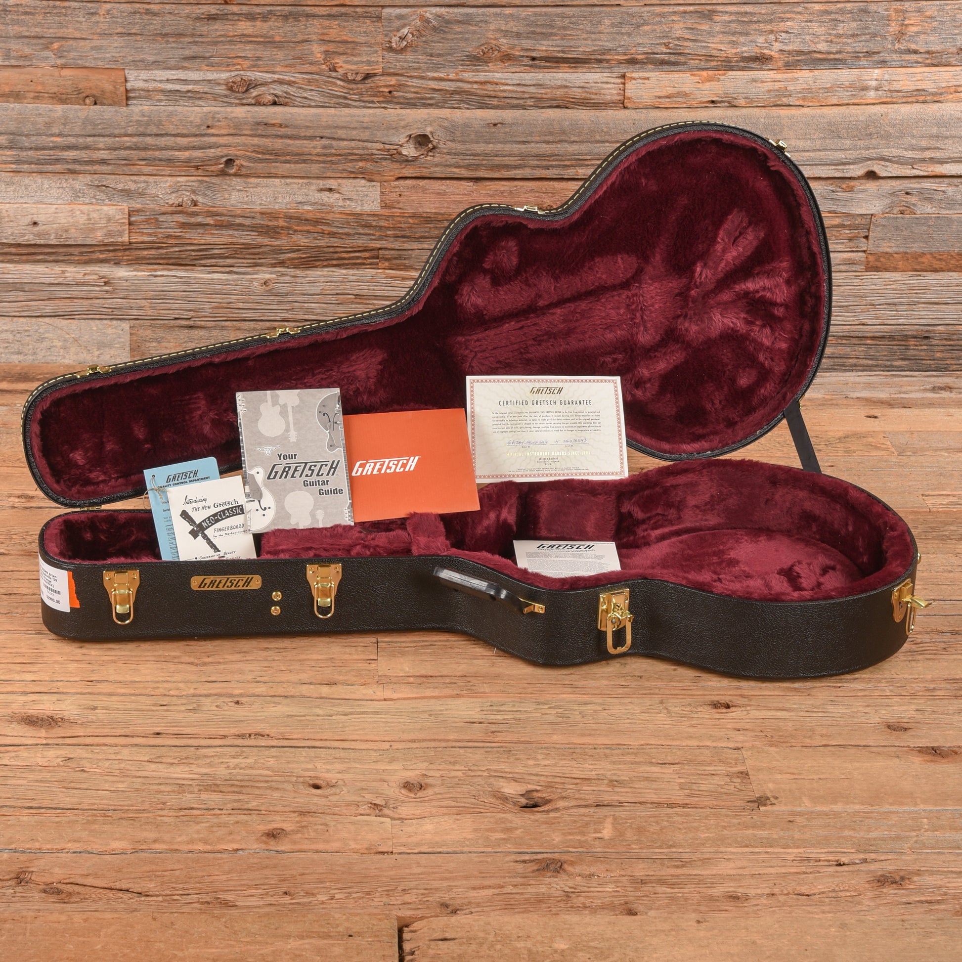 Gretsch G6120T-BSSMK Brian Setzer Signature Nashville '59 "Smoke" Orange 2025 Electric Guitars