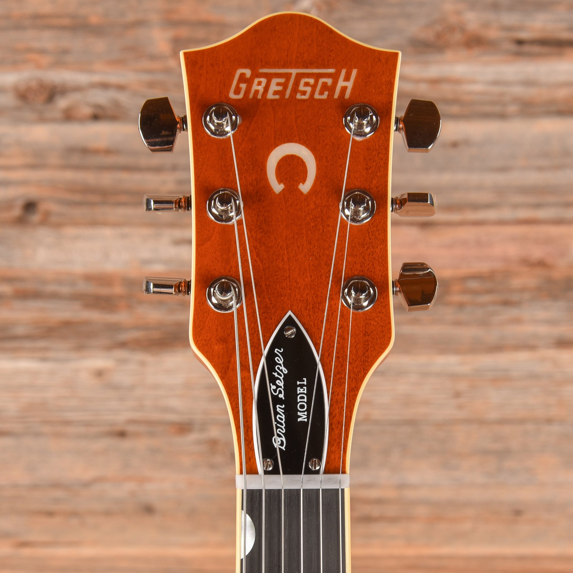 Gretsch G6120T-BSSMK Brian Setzer Signature Nashville '59 "Smoke" Orange 2025 Electric Guitars