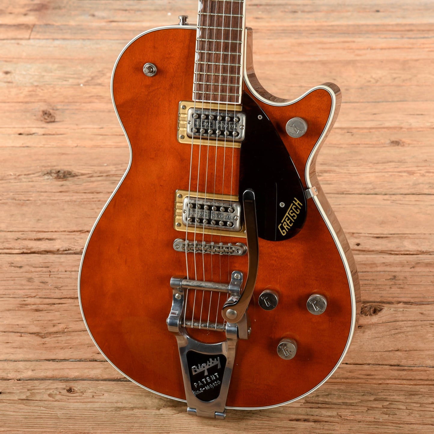 Gretsch G6128T Players Edition Jet FT with Bigsby Round Up ORange 2019 Electric Guitars