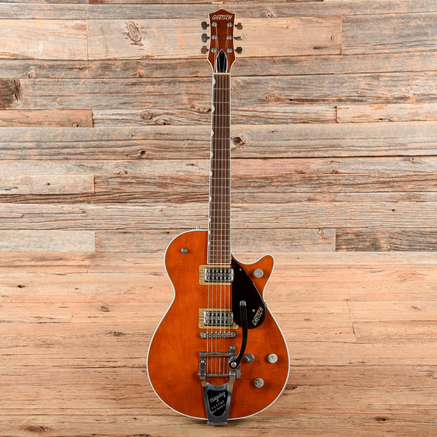 Gretsch G6128T Players Edition Jet FT with Bigsby Round Up ORange 2019 Electric Guitars