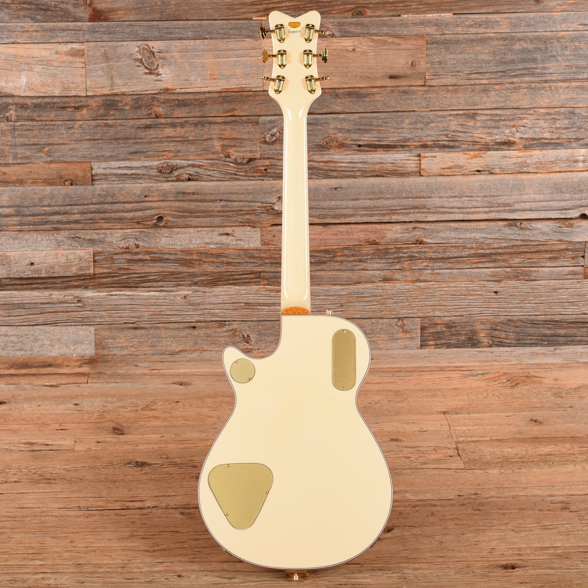 Gretsch G6134-CS Master Built Penguin White 2024 Electric Guitars