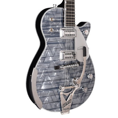 Gretsch G6134T-58 Limited Edition Penguin Light Blue Pearl w/String-Thru Bigsby Electric Guitars