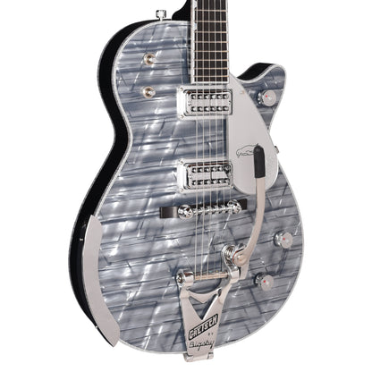 Gretsch G6134T-58 Limited Edition Penguin Light Blue Pearl w/String-Thru Bigsby Electric Guitars