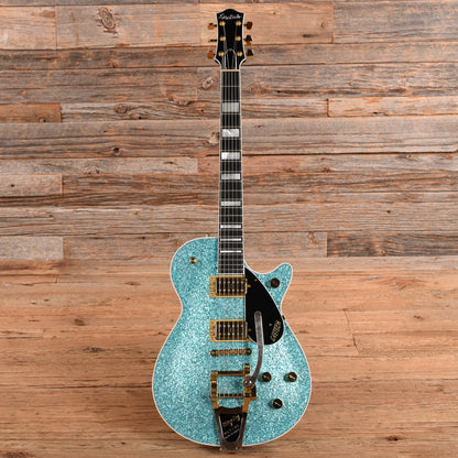 Gretsch G6229TG Players Edition Sparkle Jet Ocean Turquoise Sparkle Electric Guitars