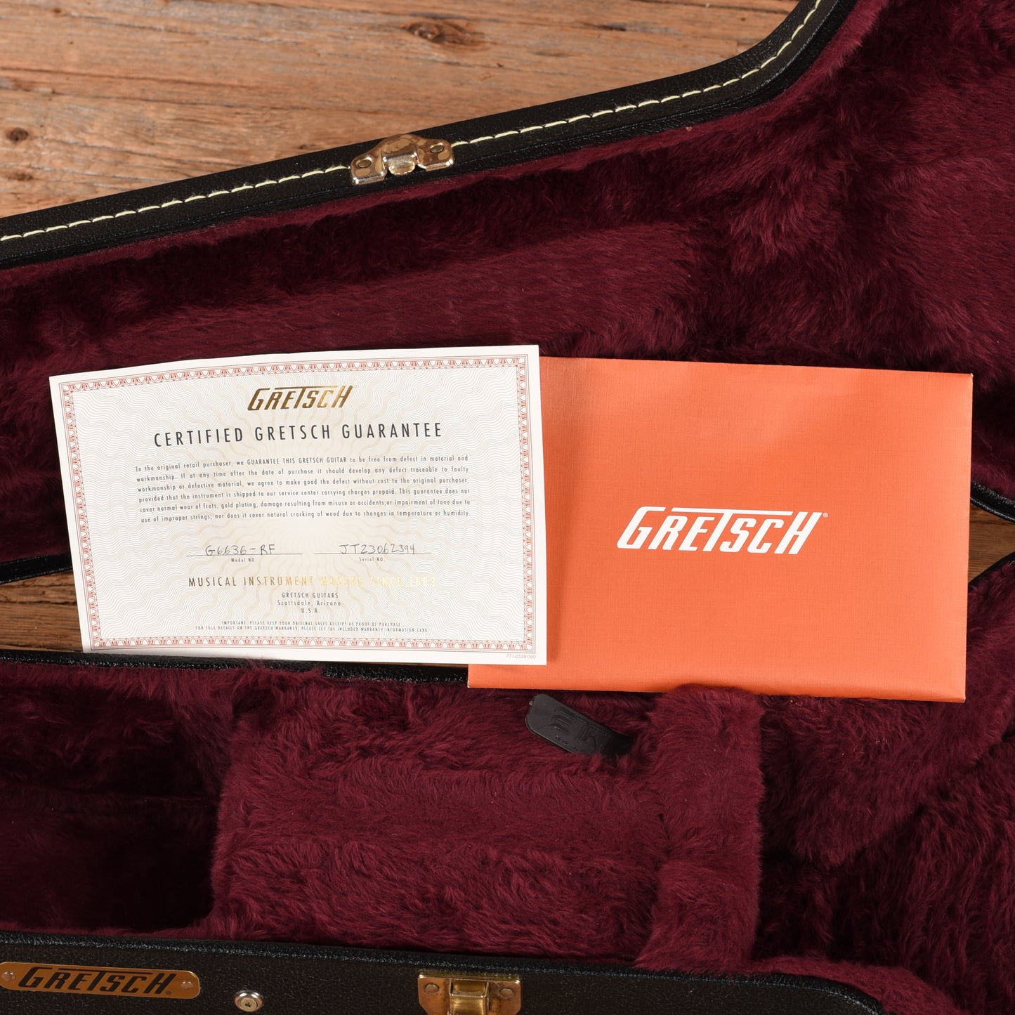 Gretsch G6636-RF Richard Fortus Signature Falcon Center Block Black 2023 Electric Guitars