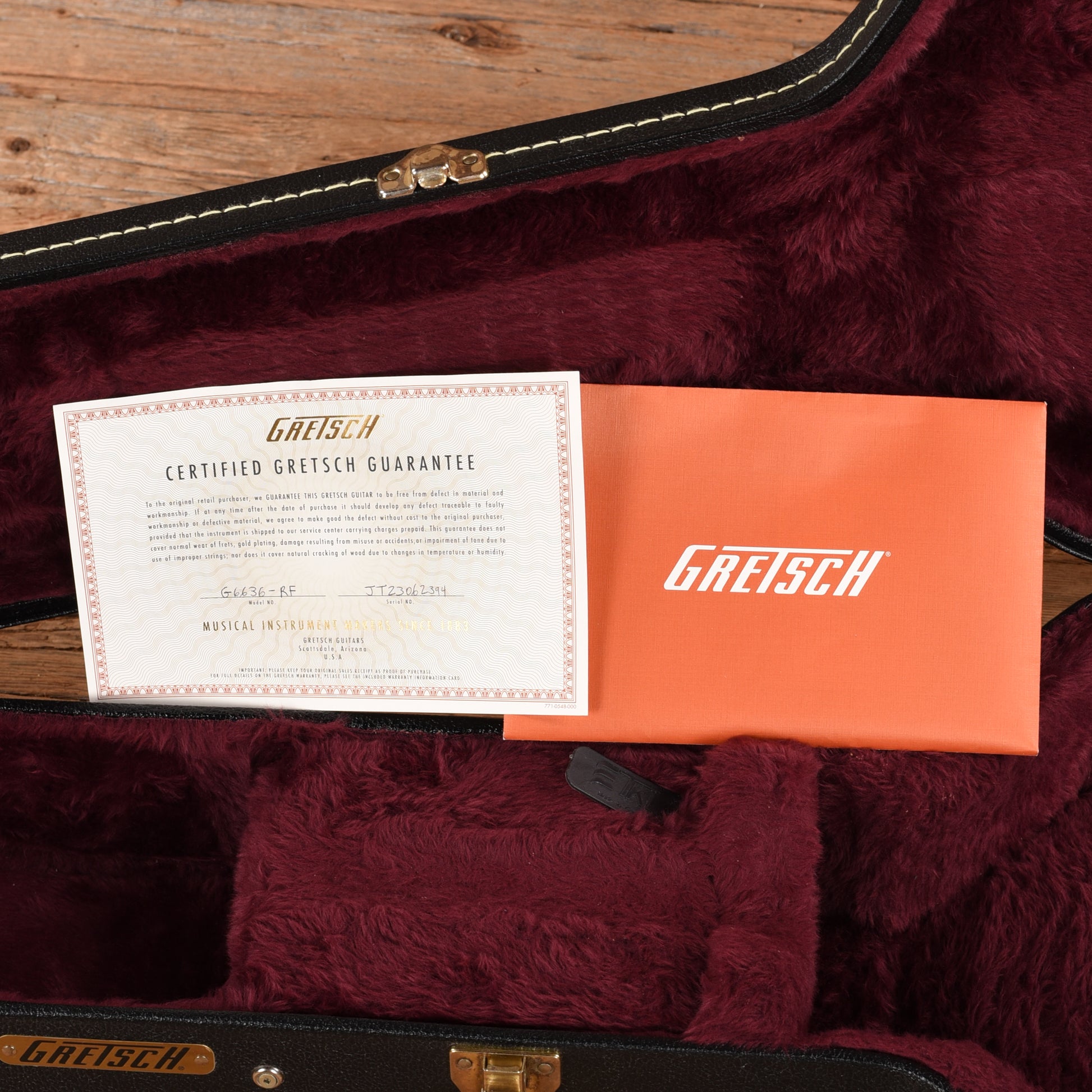Gretsch G6636-RF Richard Fortus Signature Falcon Center Block Black 2023 Electric Guitars