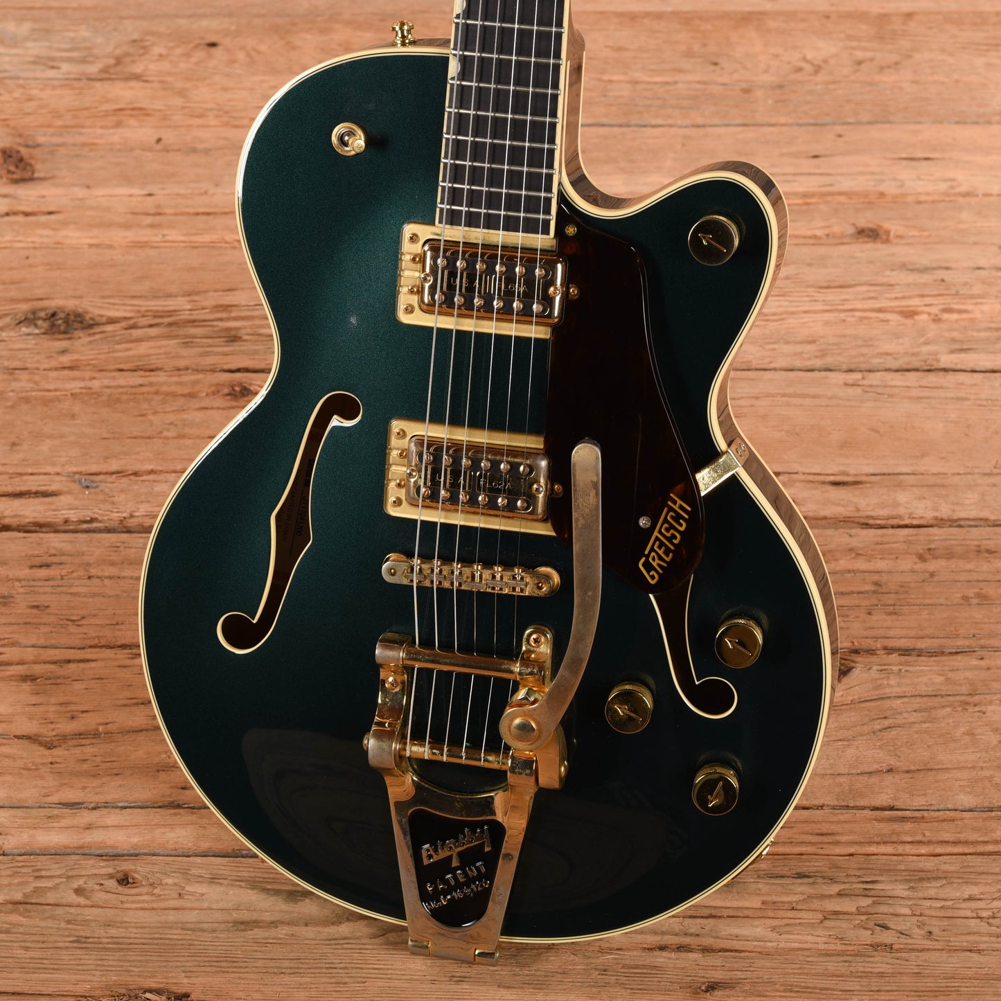 Gretsch G6659TG Players Edition Broadkaster® Jr. Center Block Cadillac Green 2017 Electric Guitars