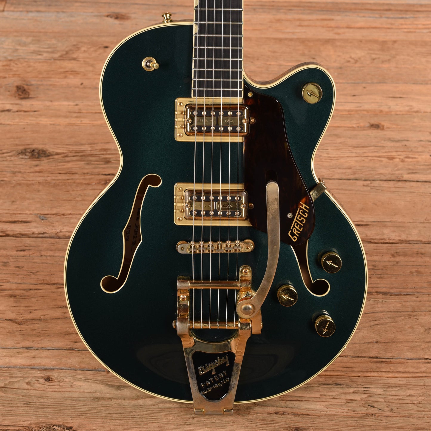 Gretsch G6659TG Players Edition Broadkaster® Jr. Center Block Cadillac Green 2017 Electric Guitars