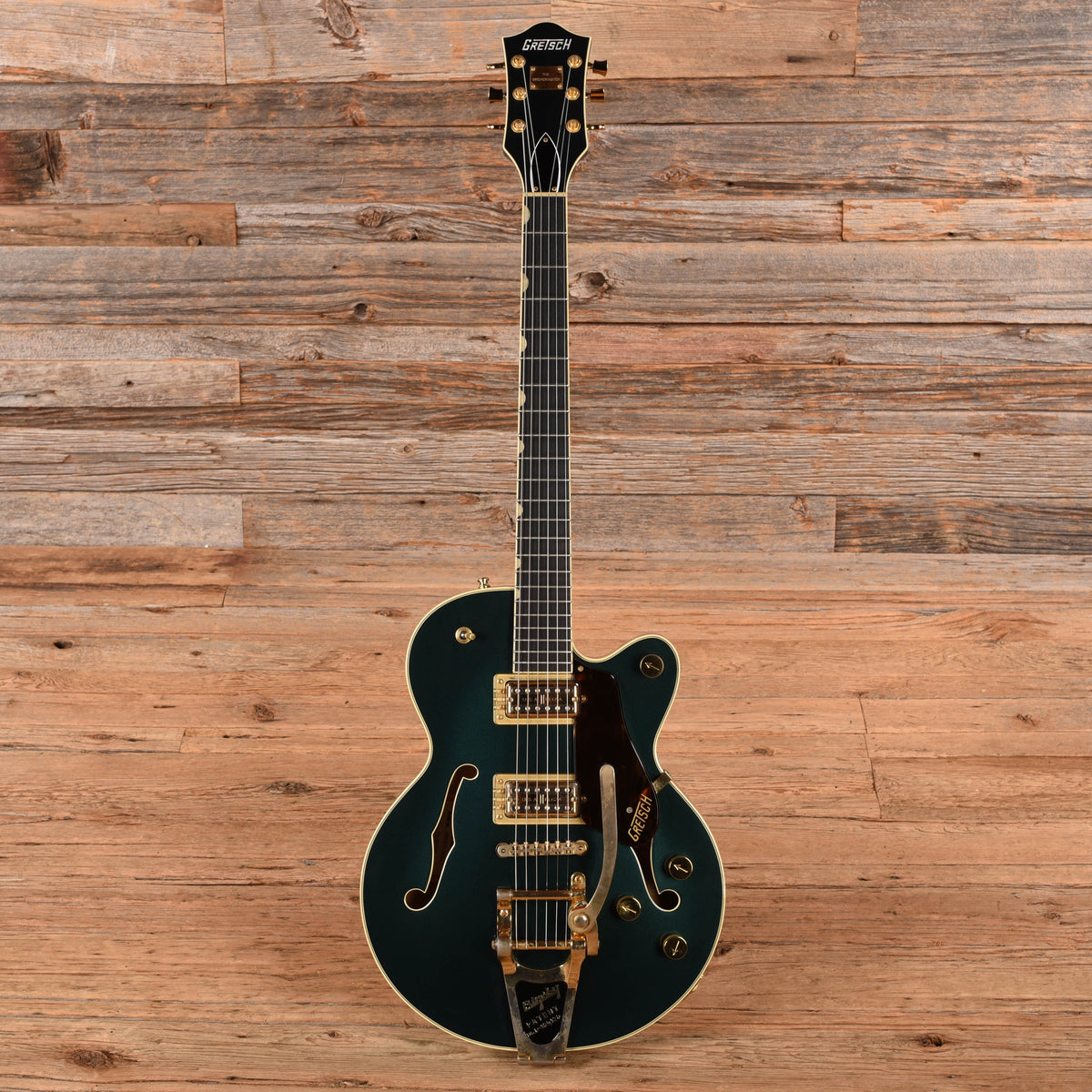 Gretsch G6659TG Players Edition Broadkaster® Jr. Center Block Cadillac Green 2017 Electric Guitars