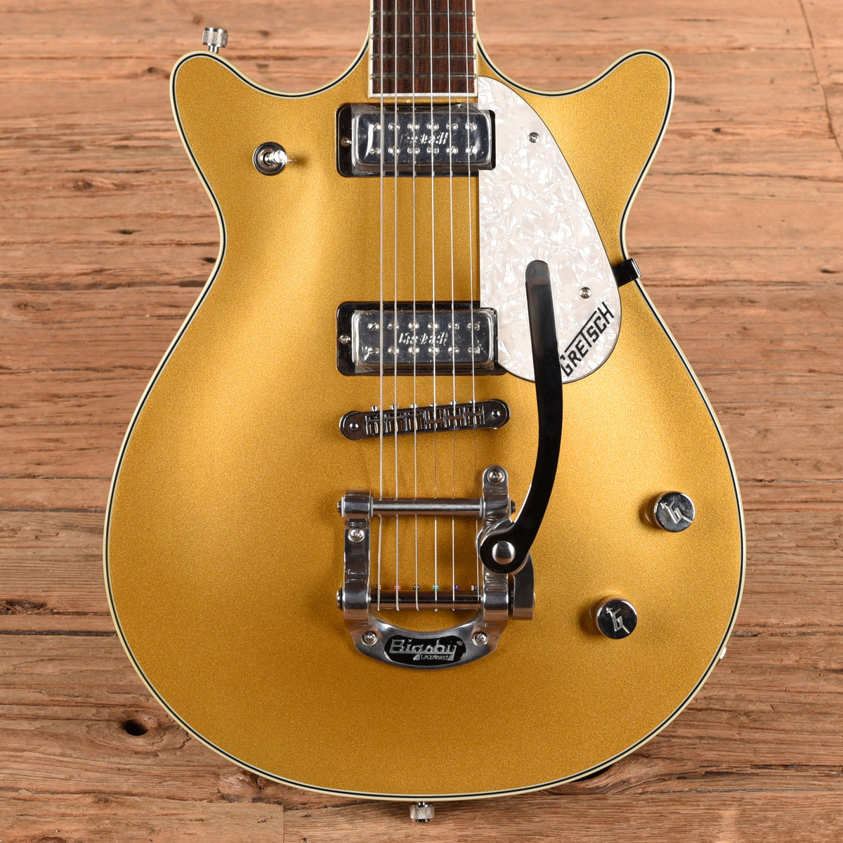Gretsch GS248T Double Jet Gold 2005 Electric Guitars