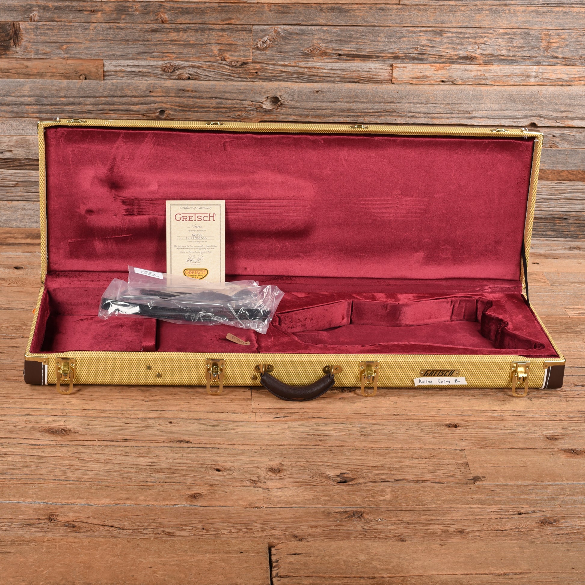Gretsch Korina Caddy Bo Korina 2022 Electric Guitars