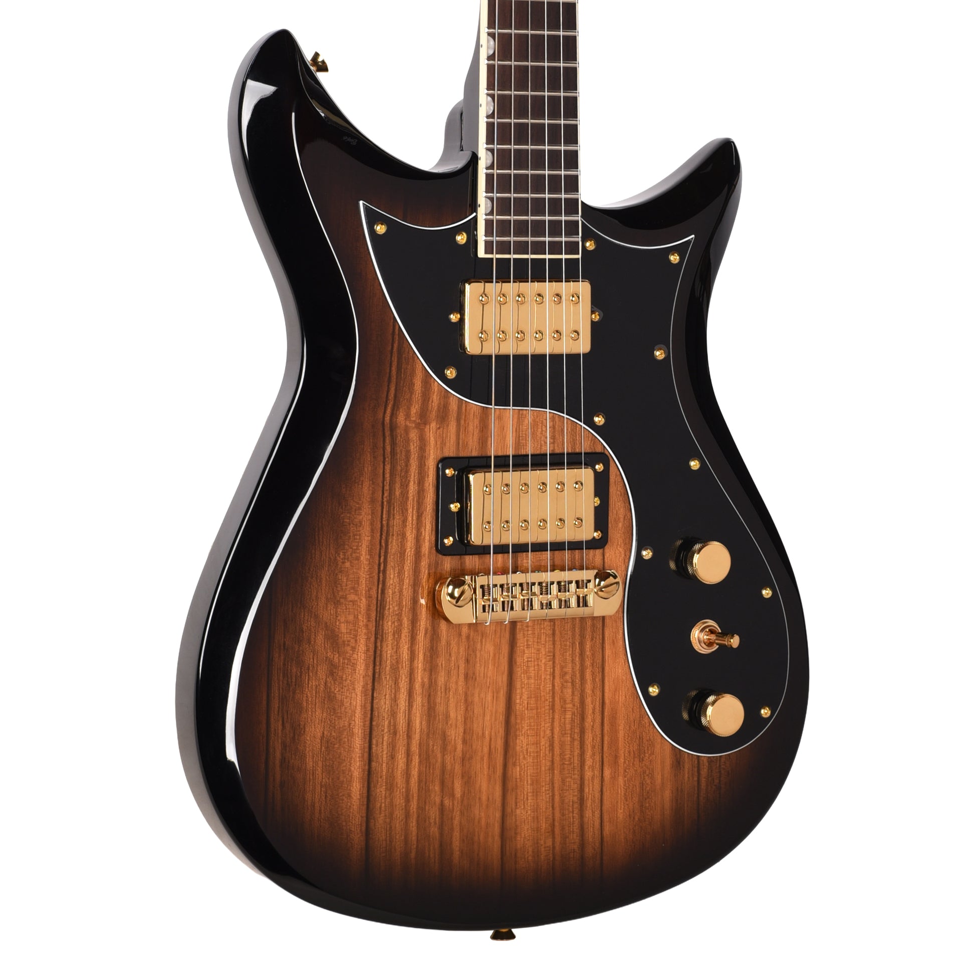 Gretsch Limited Edition Electromatic Black Limba CVT Sunburst Electric Guitars
