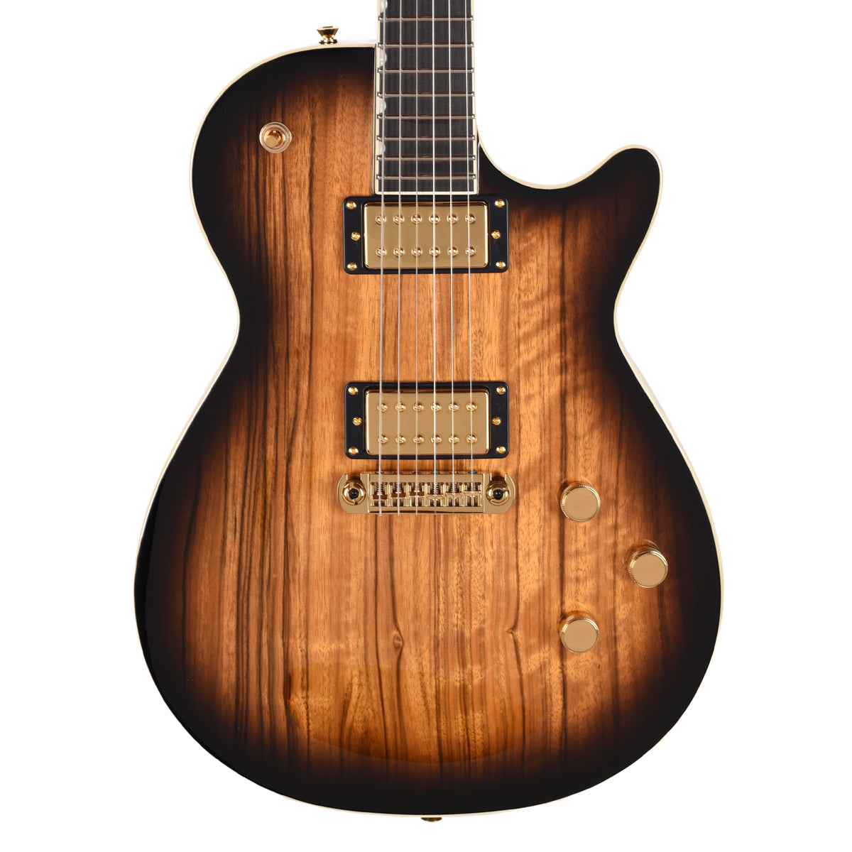 Gretsch Limited Edition Electromatic Black Limba Jet EB Sunburst Electric Guitars