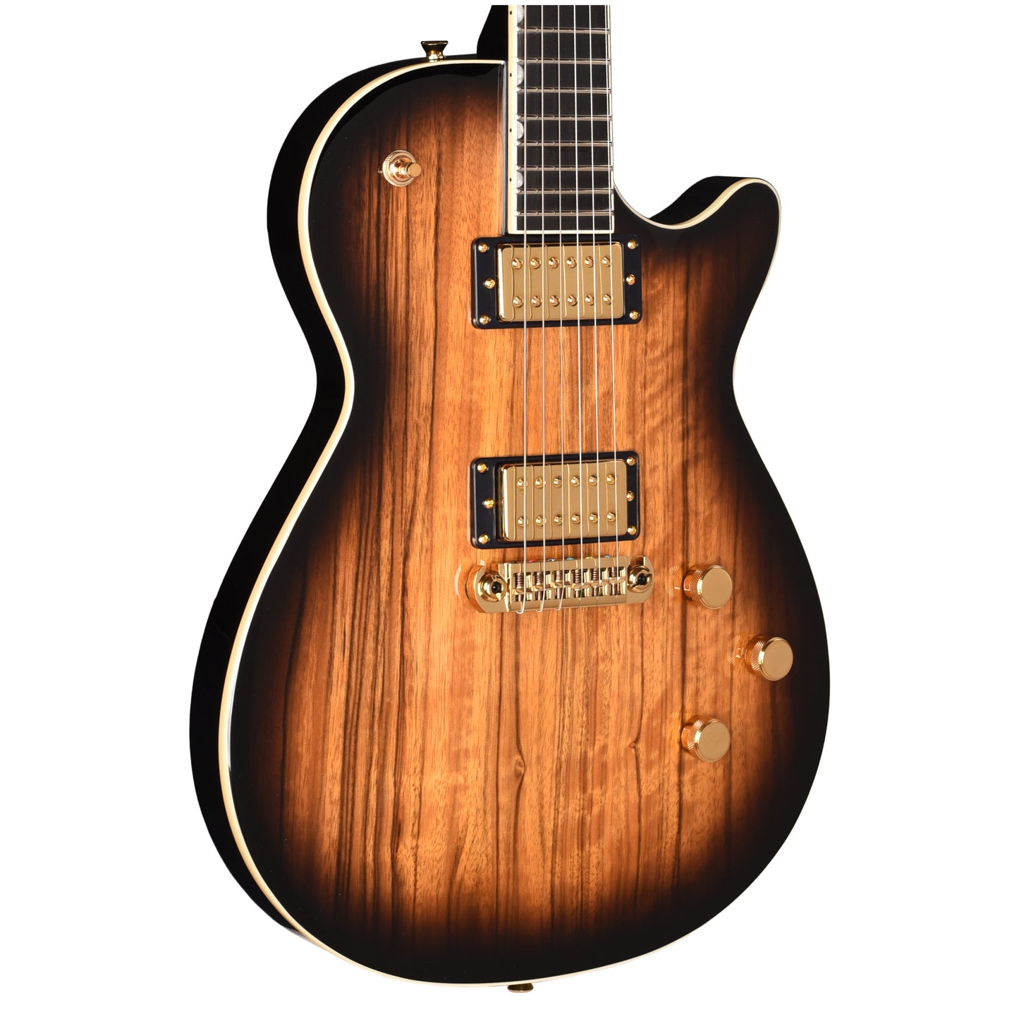 Gretsch Limited Edition Electromatic Black Limba Jet EB Sunburst Electric Guitars