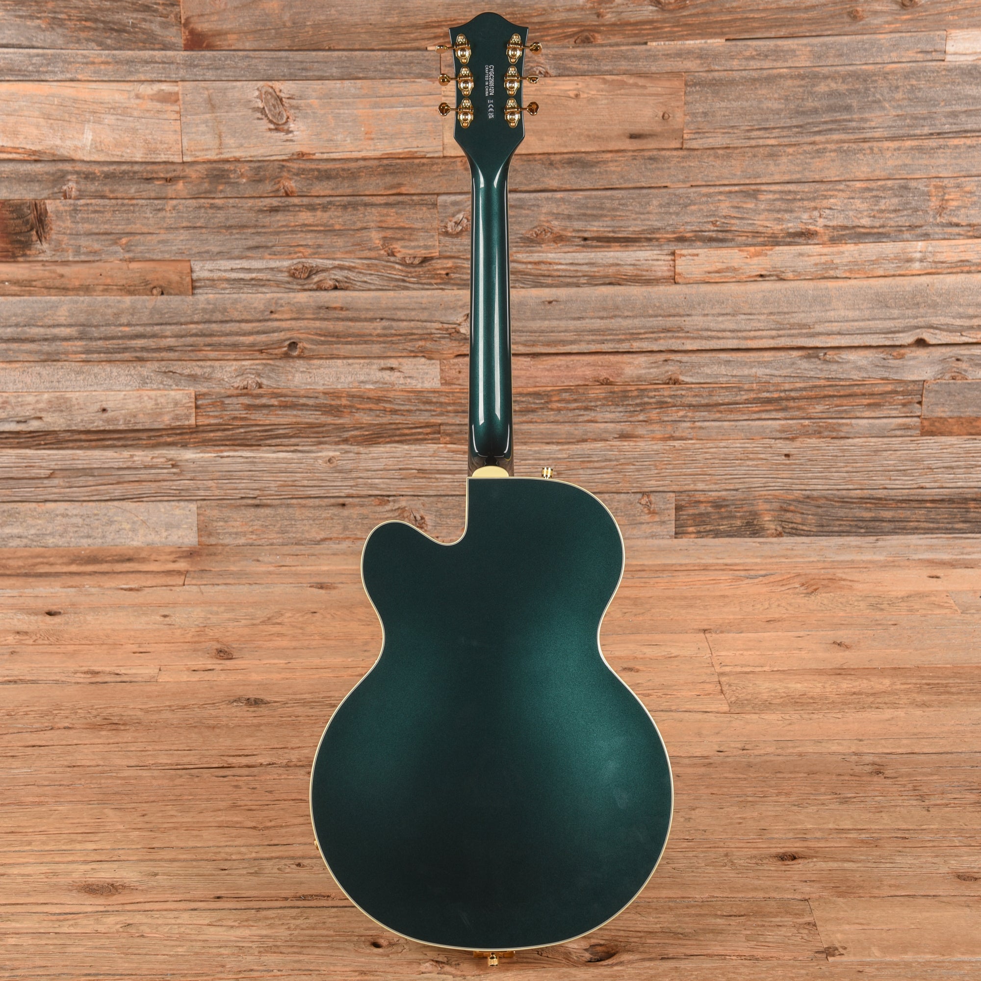 Gretsch Synchromatic Nashville Hollow-Body Single Cutaway Cadillac Green 2025 Electric Guitars
