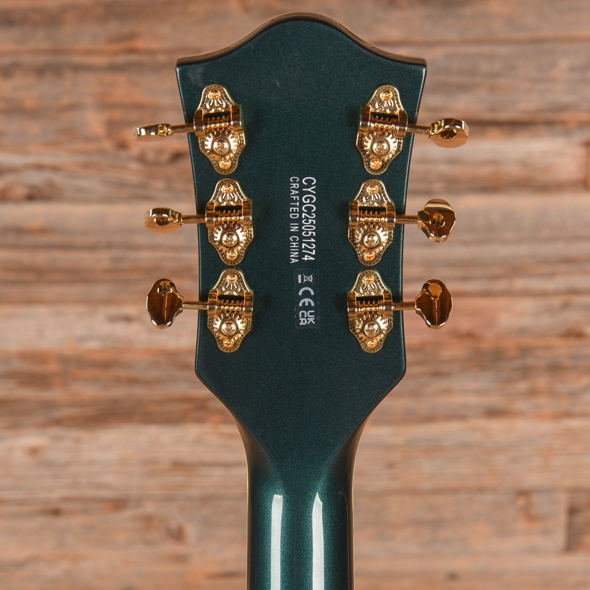 Gretsch Synchromatic Nashville Hollow-Body Single Cutaway Cadillac Green 2025 Electric Guitars