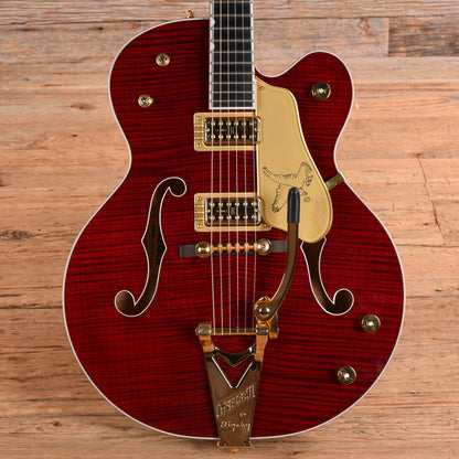 Gretsch "The Falcon" G6136T-DCHFL-LTD16 Limited Edition Flame Top & Back w/Bigsby Deep Cherry 2016 Electric Guitars
