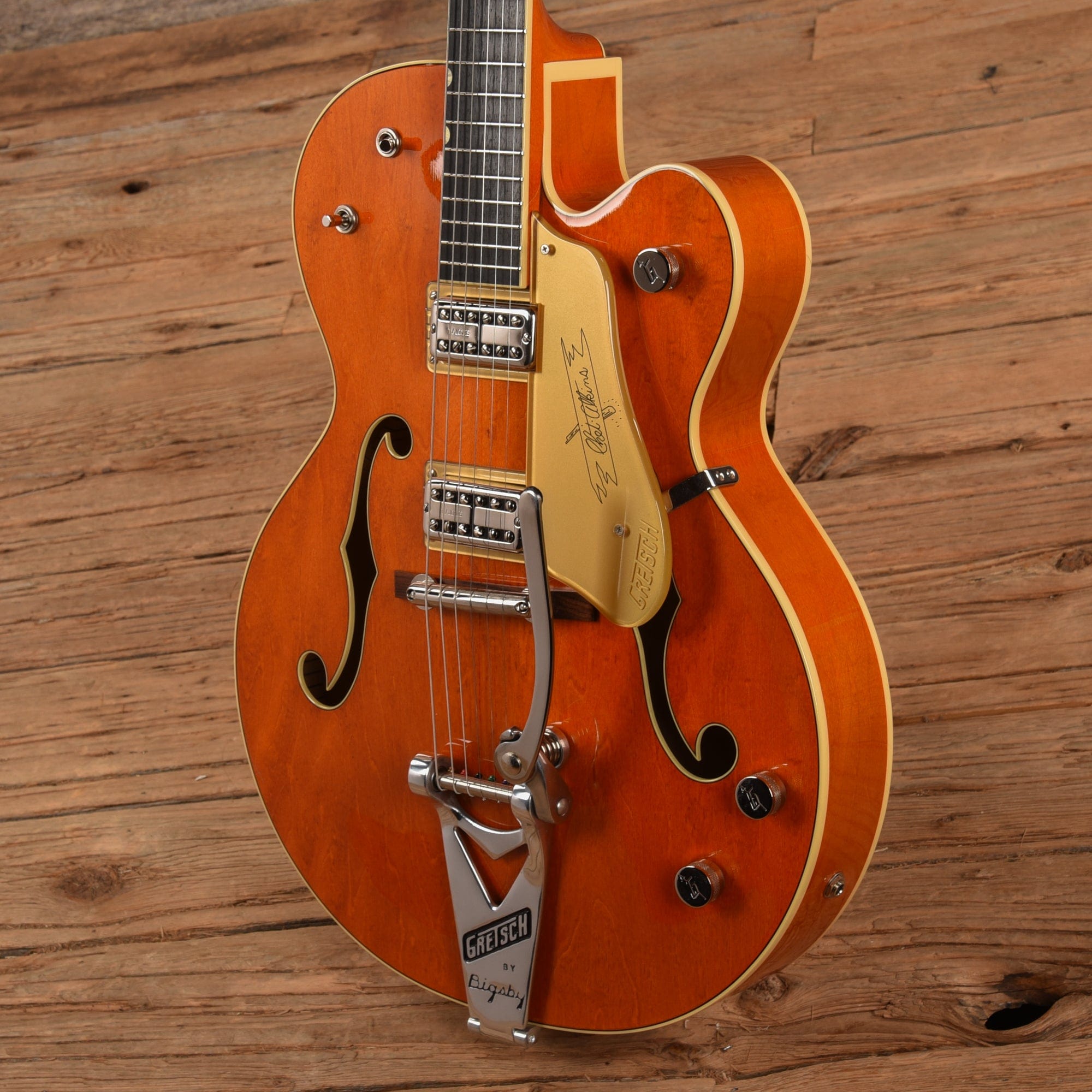 Gretsch 6120T-59 Vintage Select Chet Atkins Vintage Orange Stain Lacquer 2020 Electric Guitars / Hollow Body