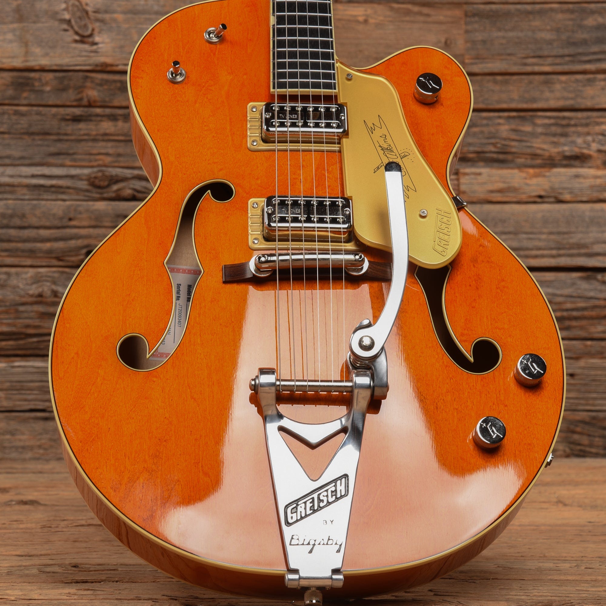 Gretsch 6120T-59 Vintage Select Chet Atkins Vintage Orange Stain Lacquer 2020 Electric Guitars / Hollow Body