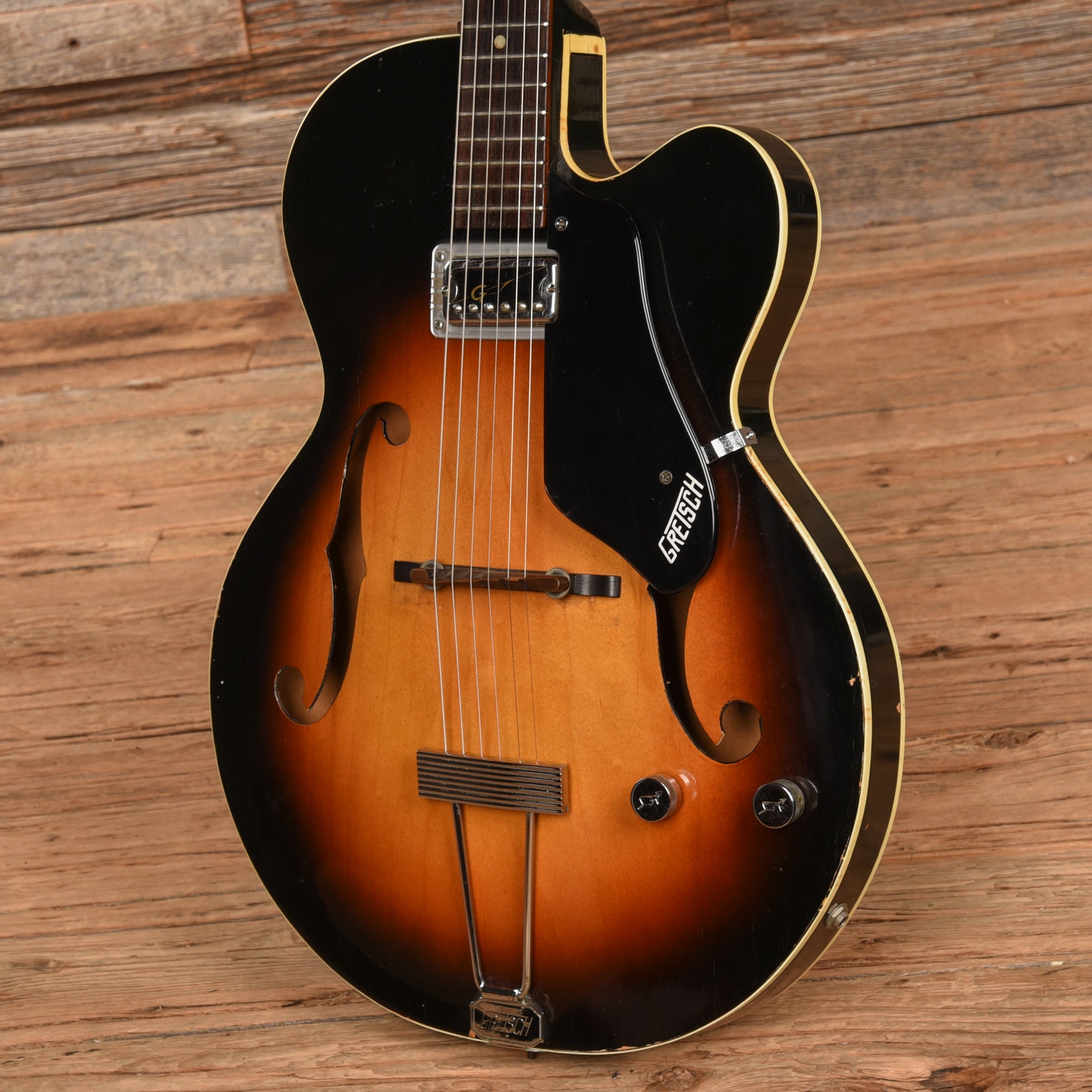 Gretsch 6186 Clipper Sunburst 1964 Electric Guitars / Hollow Body