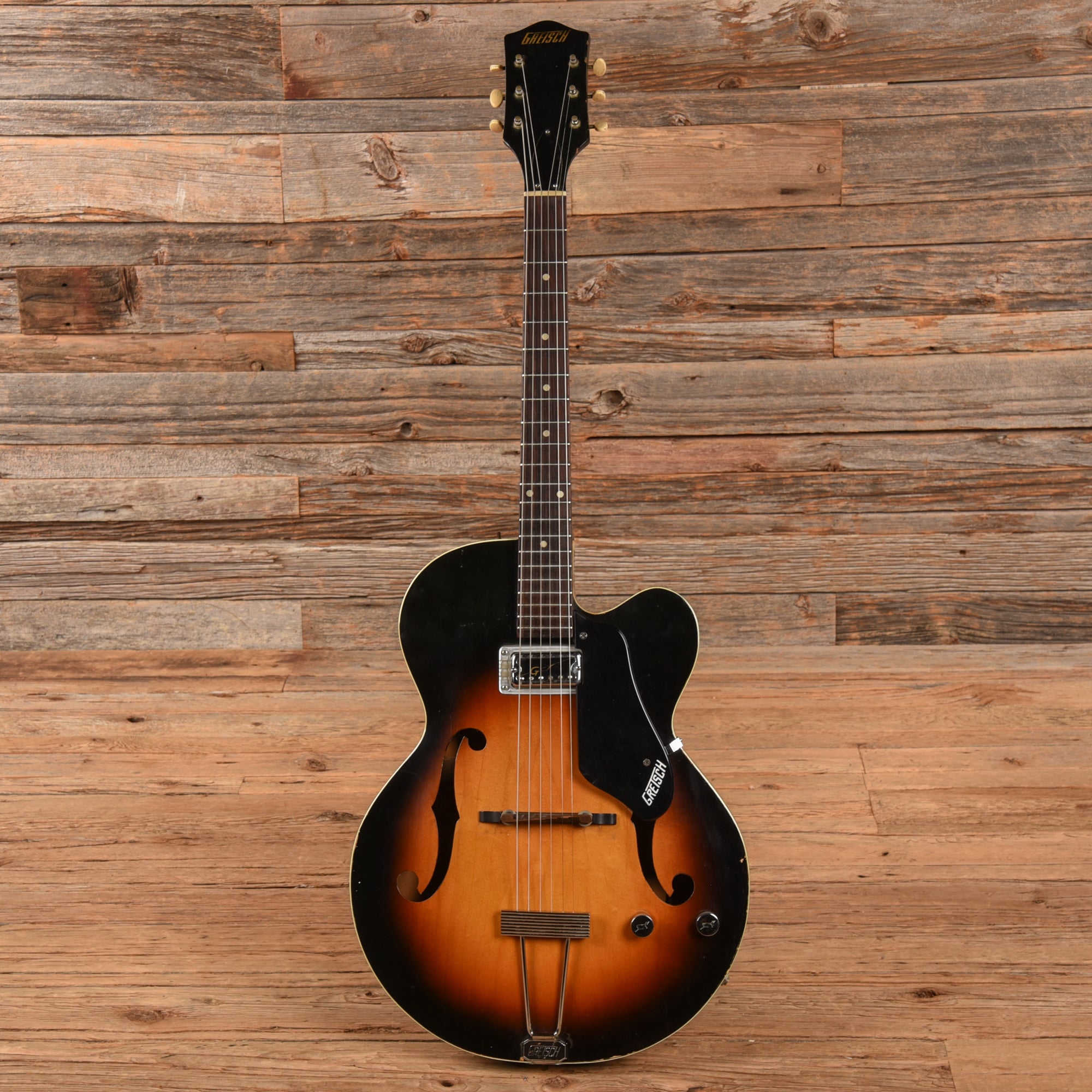 Gretsch 6186 Clipper Sunburst 1964 Electric Guitars / Hollow Body