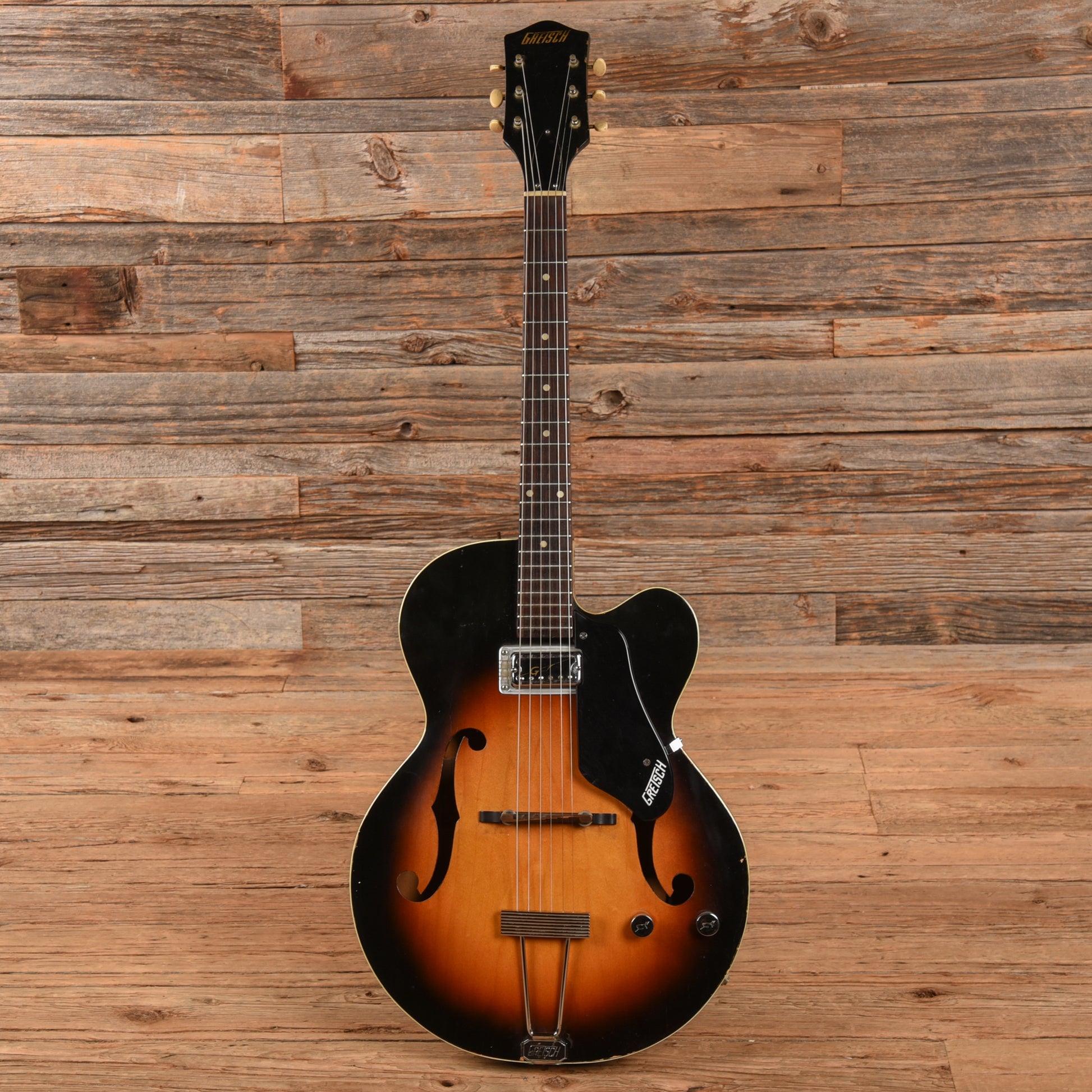 Gretsch 6186 Clipper Sunburst 1964 Electric Guitars / Hollow Body