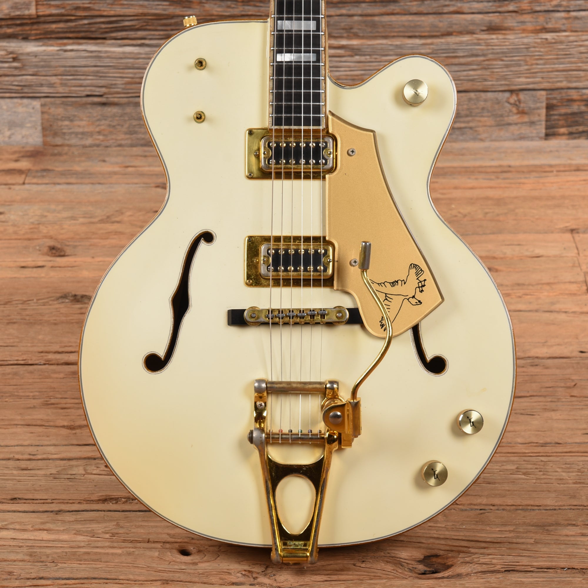 Gretsch 7593 White Falcon White 1979 Electric Guitars / Hollow Body