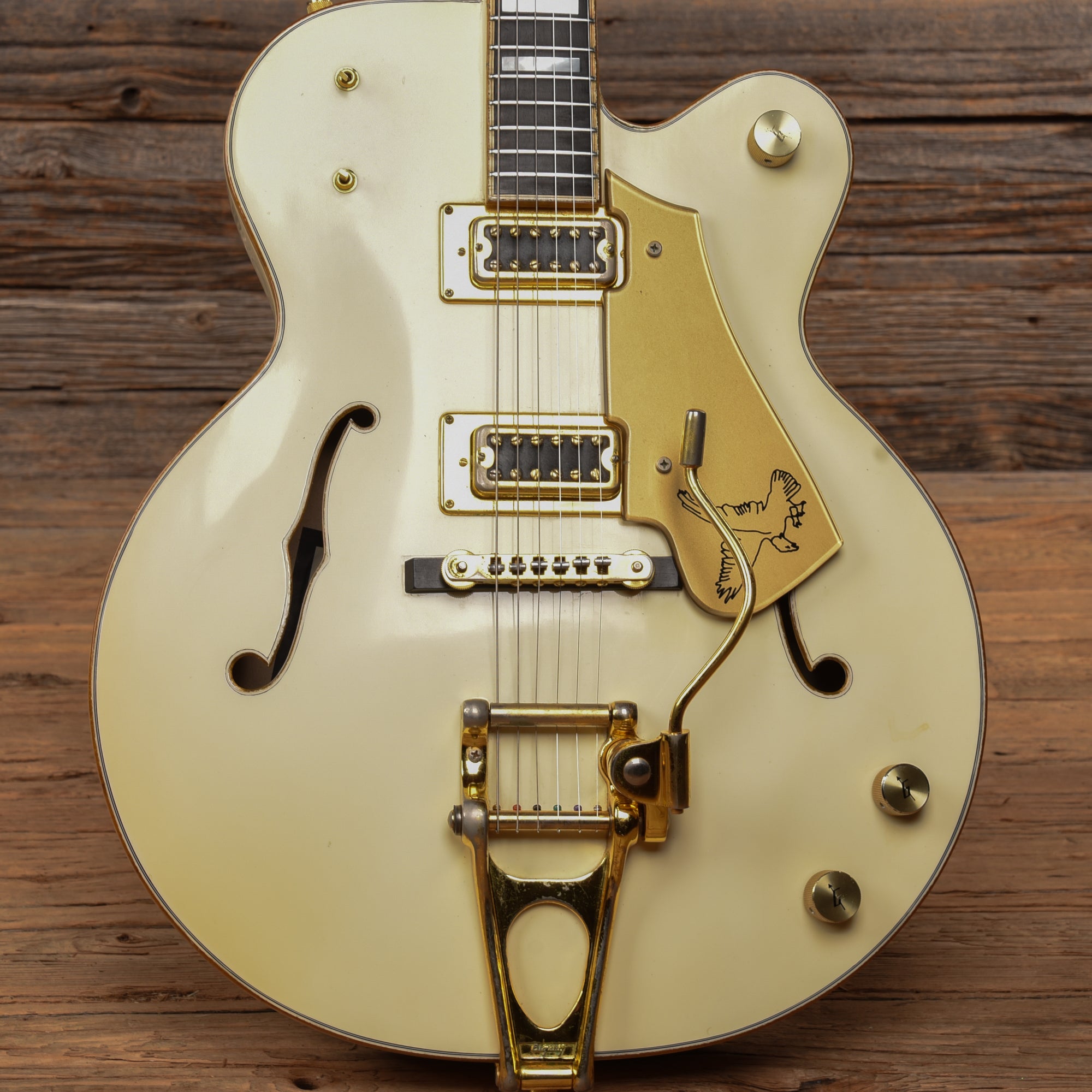 Gretsch 7593 White Falcon White 1979 Electric Guitars / Hollow Body