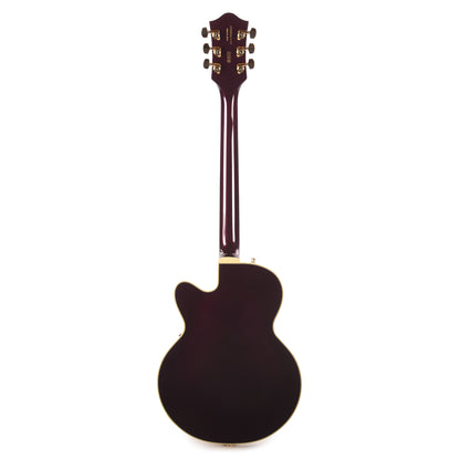 Gretsch Broadkaster Jr. LX Center Block with String-Thru Bigsby and Gold Hardware Blackberry Electric Guitars / Hollow Body
