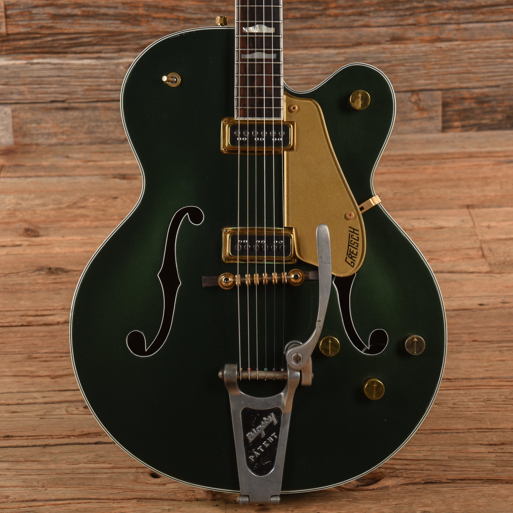 Gretsch Country Club Green 1957 Electric Guitars / Hollow Body