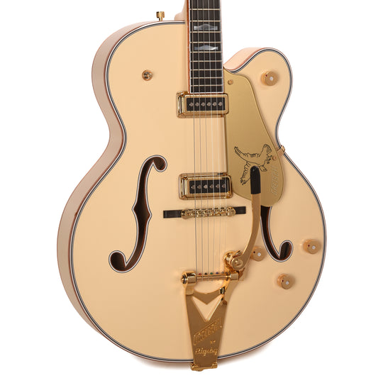 Gretsch Custom Shop G6136-55 White Falcon NOS Super Aged White Master Built by Chad Henrichsen Electric Guitars / Hollow Body