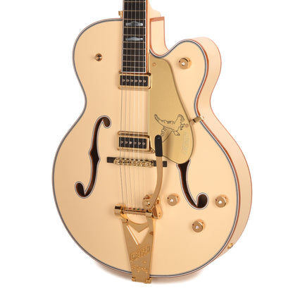Gretsch Custom Shop G6136-55 White Falcon NOS Super Aged White Master Built by Chad Henrichsen Electric Guitars / Hollow Body