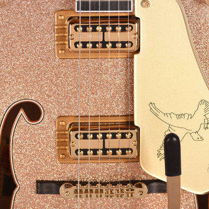 Gretsch Custom Shop G6136-59 Falcon NOS Aged Champagne Sparkle Master Built by Chad Henrichsen Electric Guitars / Hollow Body