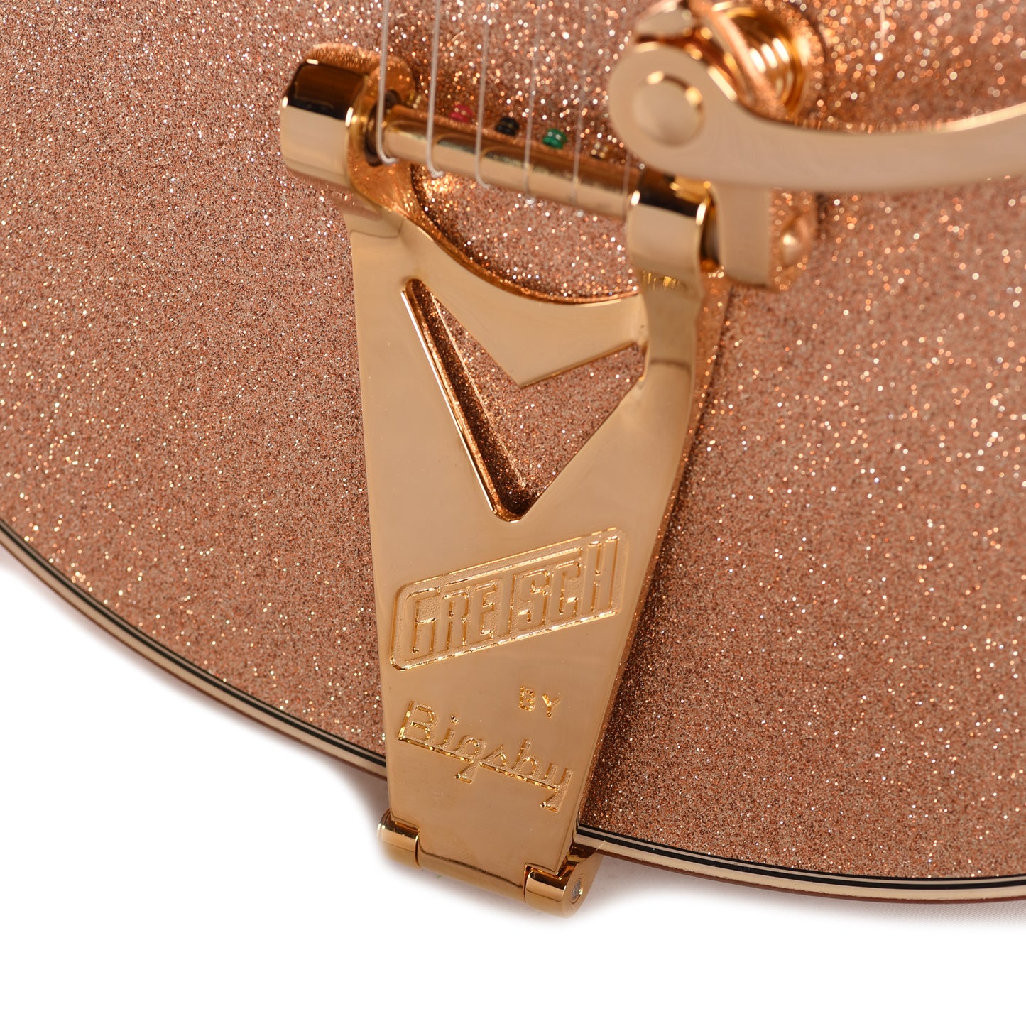 Gretsch Custom Shop G6136-59 Falcon NOS Aged Champagne Sparkle Master Built by Chad Henrichsen Electric Guitars / Hollow Body