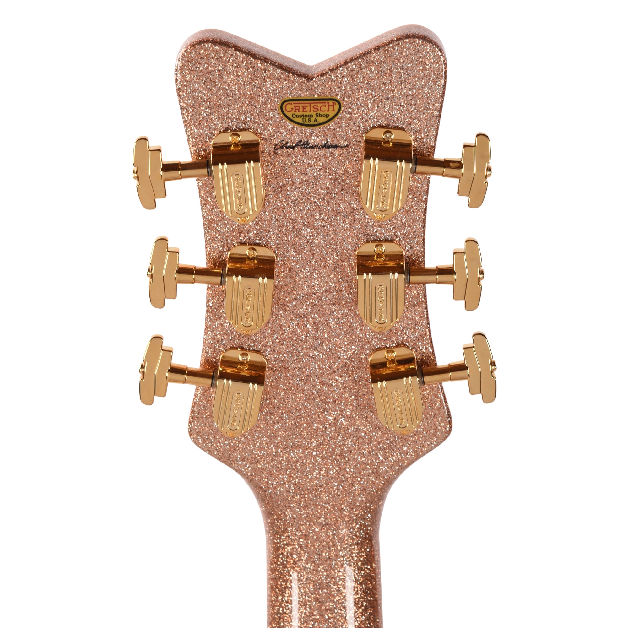 Gretsch Custom Shop G6136-59 Falcon NOS Aged Champagne Sparkle Master Built by Chad Henrichsen Electric Guitars / Hollow Body