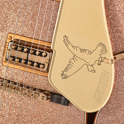 Gretsch Custom Shop G6136-59 Falcon NOS Aged Champagne Sparkle Master Built by Chad Henrichsen Electric Guitars / Hollow Body