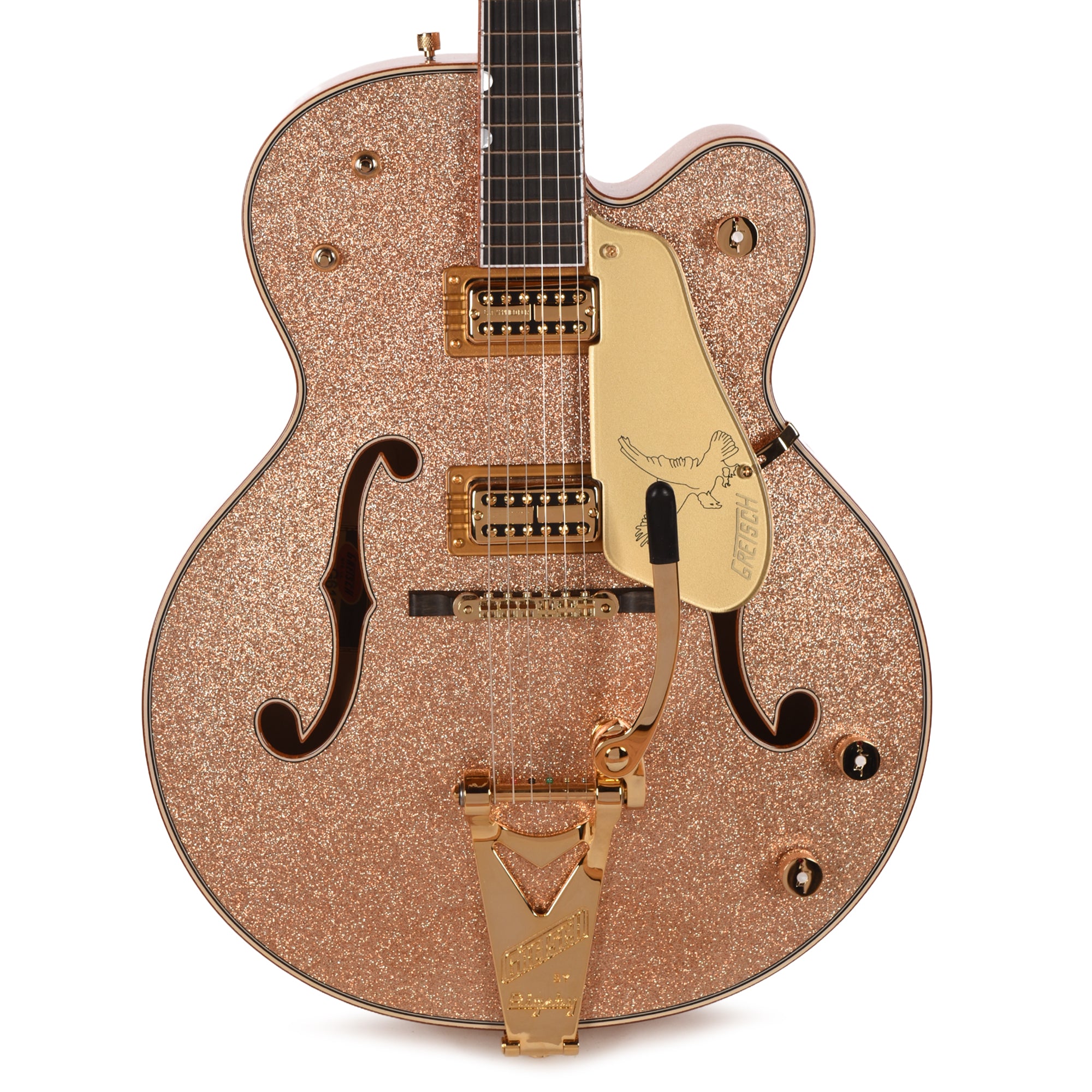 Gretsch Custom Shop G6136-59 Falcon NOS Aged Champagne Sparkle Master Built by Chad Henrichsen Electric Guitars / Hollow Body