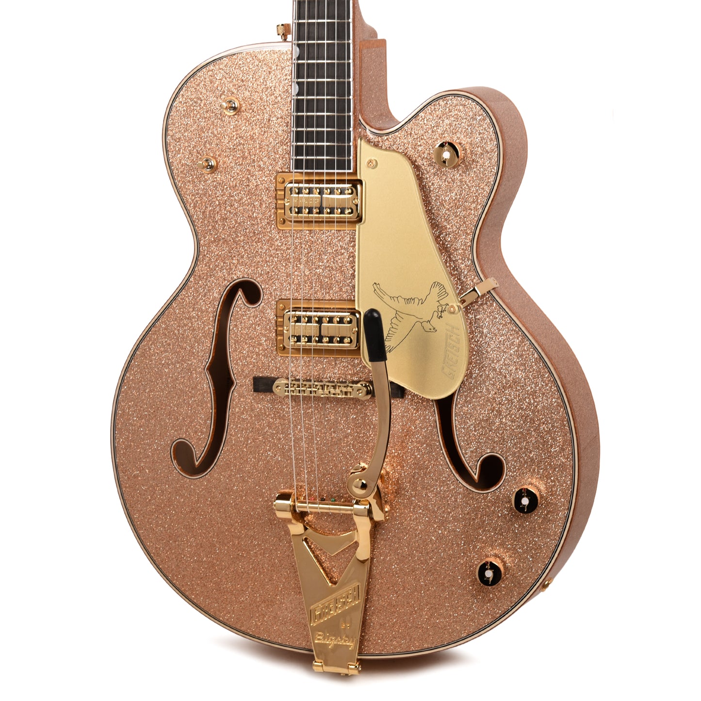 Gretsch Custom Shop G6136-59 Falcon NOS Aged Champagne Sparkle Master Built by Chad Henrichsen Electric Guitars / Hollow Body