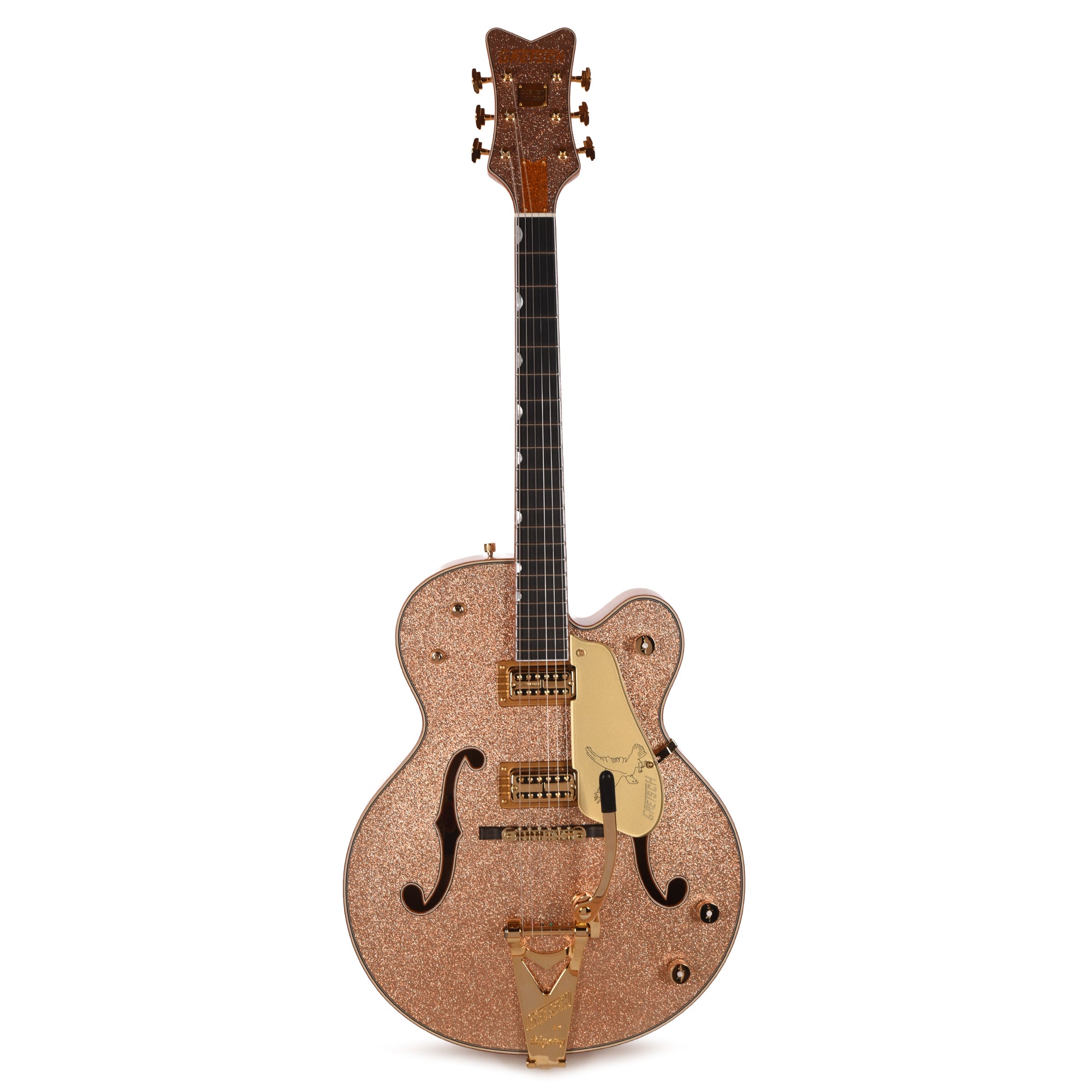 Gretsch Custom Shop G6136-59 Falcon NOS Aged Champagne Sparkle Master Built by Chad Henrichsen Electric Guitars / Hollow Body