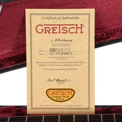 Gretsch Custom Shop G6136-59 Falcon NOS Aged Champagne Sparkle Master Built by Chad Henrichsen Electric Guitars / Hollow Body